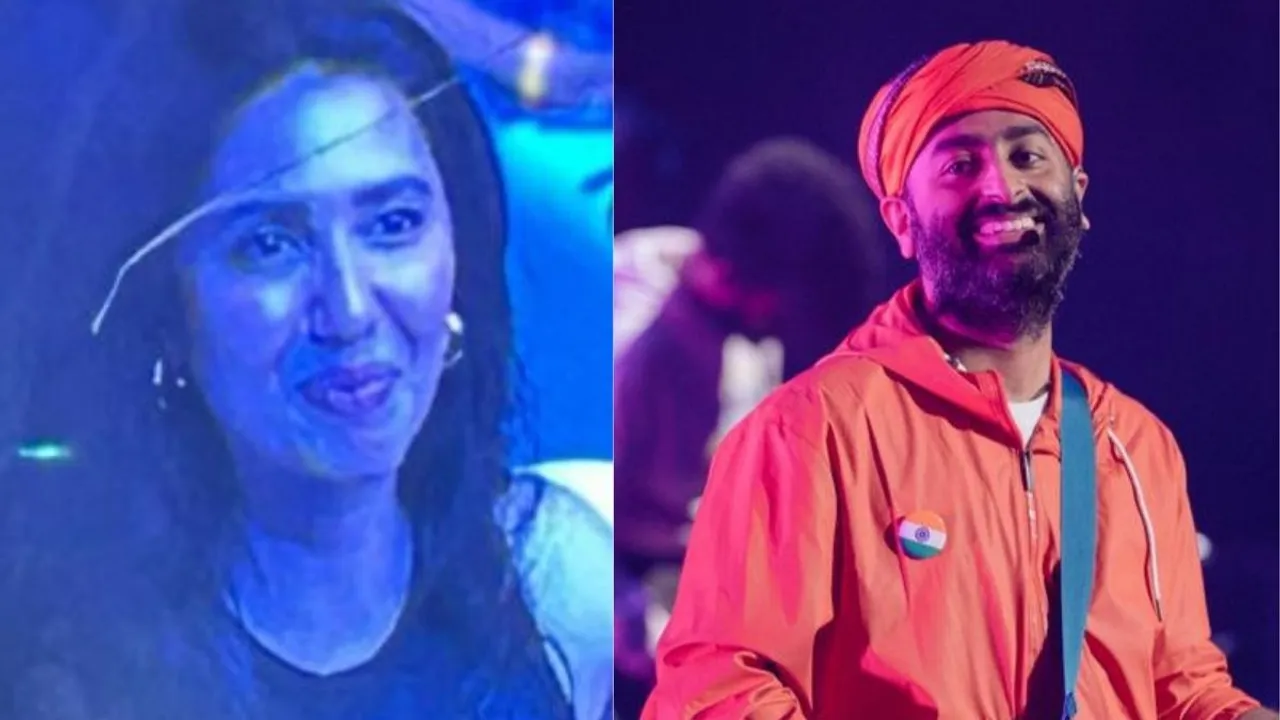  Mahira Khan and Arijit Singh Photograph:(X) 