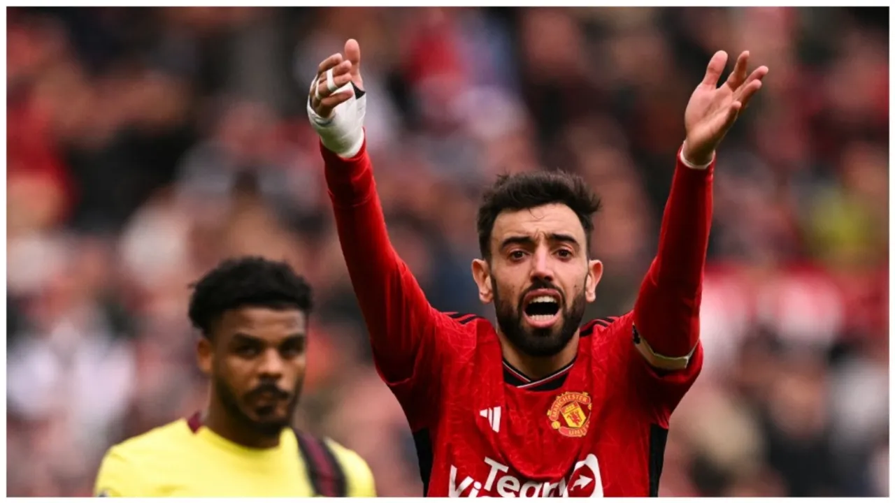  Bruno Fernandes to consider future with Manchester United after Euro 2024 Photograph:(AFP) 
