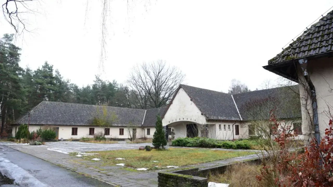  Berlin authorities have announced their plans to give away the villa for free. Photograph:(AFP) 