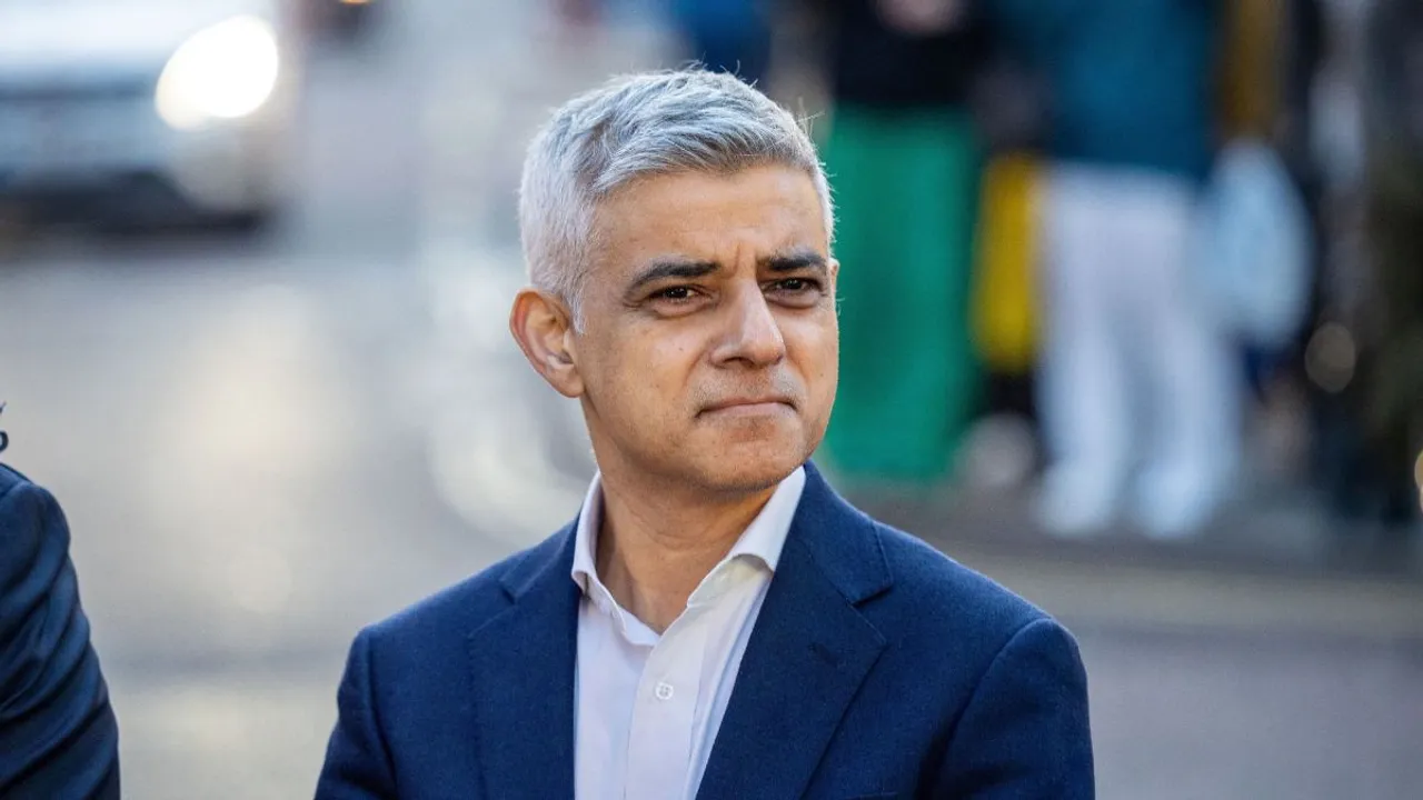  Sadiq Khan Photograph:(Reuters) 