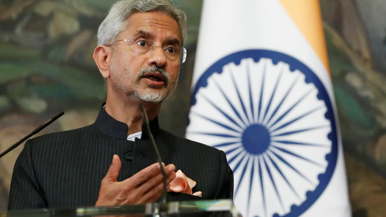  File photo of Indian Foreign Minister S Jaishankar Photograph:(Reuters) 
