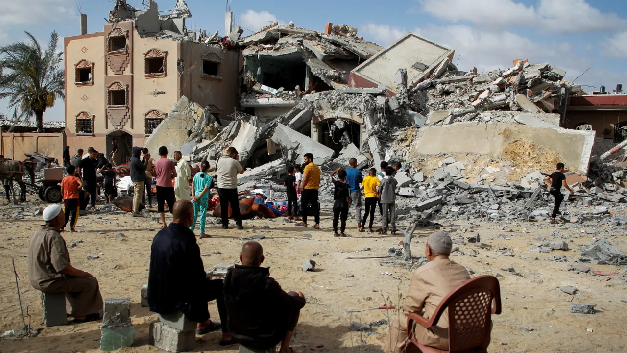  Israel-Hamas war Photograph:(Reuters) 