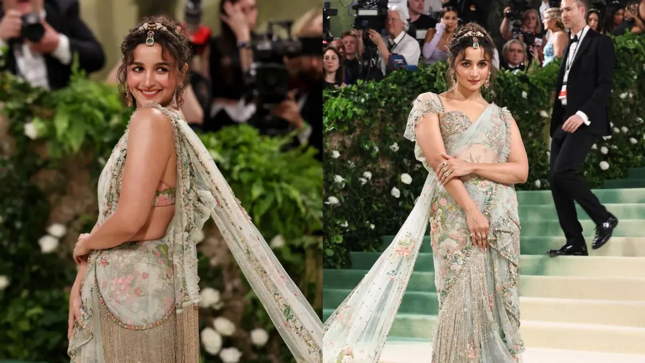  Alia Bhatt at 2024 Met Gala Photograph:(Instagram) 