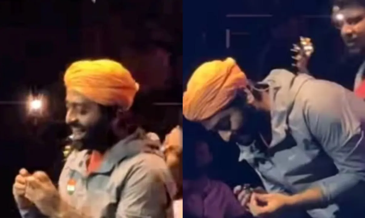  Arijit Singh at Dubai concert Photograph:(X) 