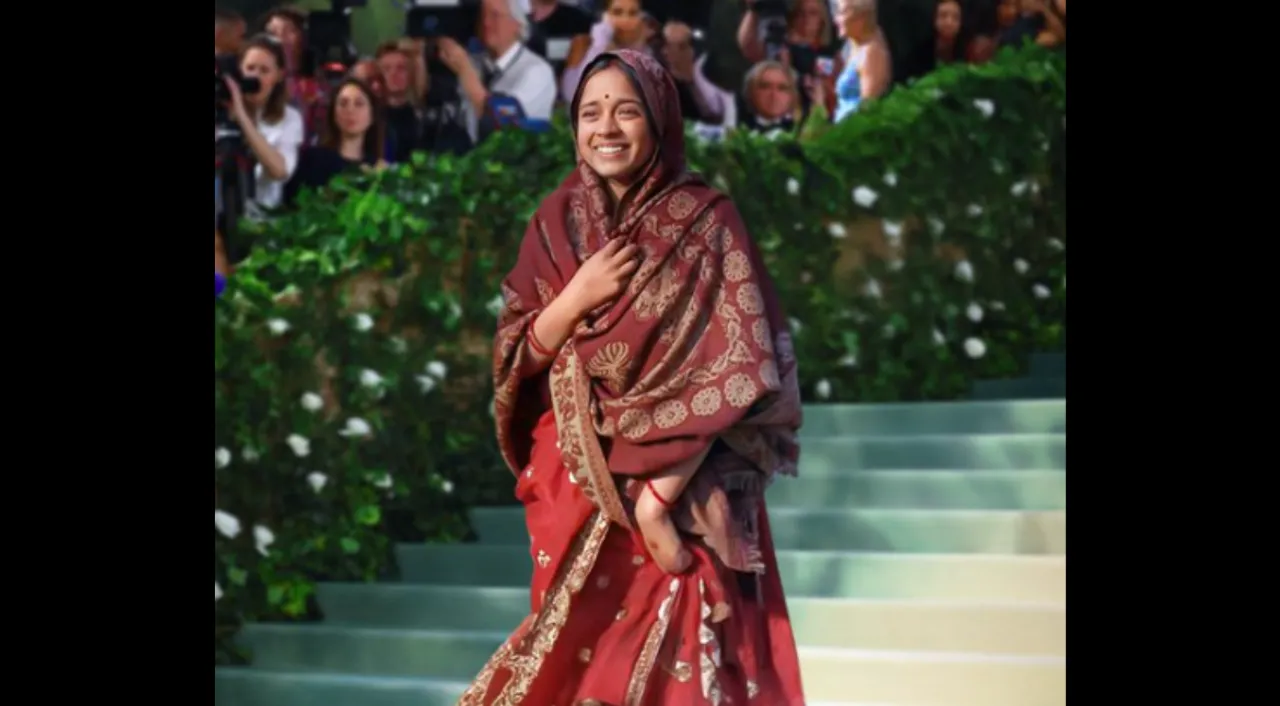 What? Did Laapata Ladies' Phool also attend this year's Met Gala? Photograph:(X) 