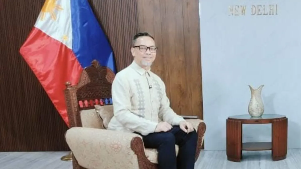  Ambassador Josel Francisco Ignacio Photograph:(WION) 