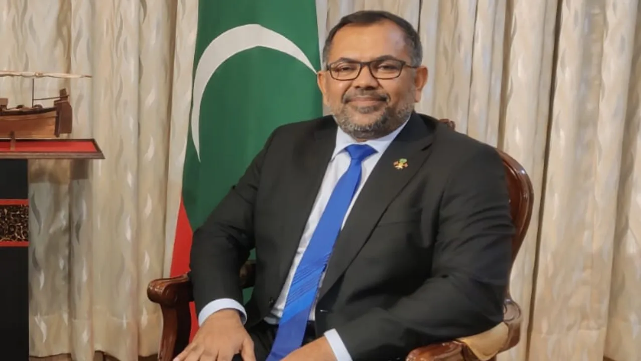  Maldives Foreign Minister Moosa Zameer  Photograph:(WION) 