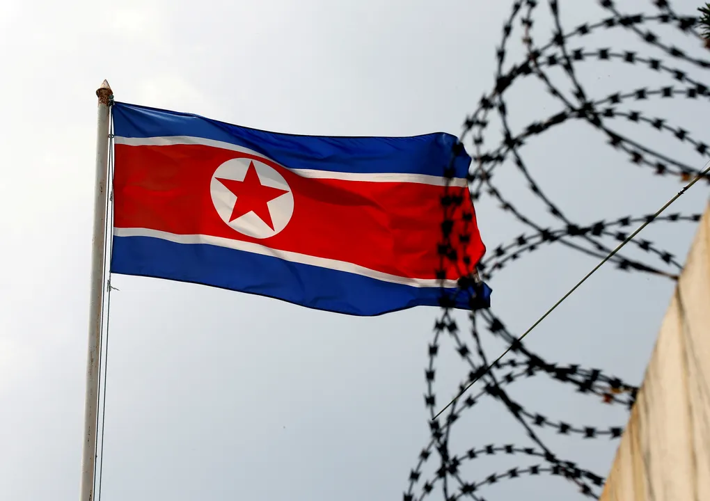  File Photo: A North Korea flag Photograph:(Reuters) 
