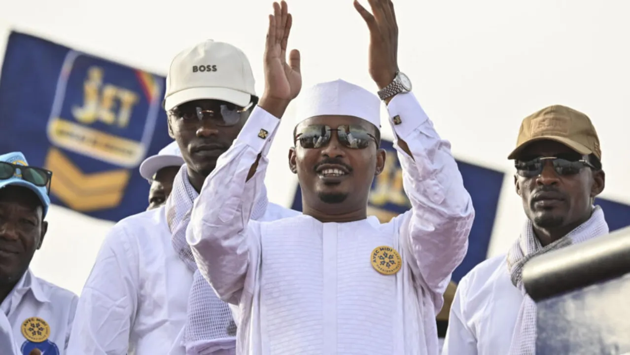  Chad's junta leader General Mahamat Idriss Deby Itno  Photograph:(X) 