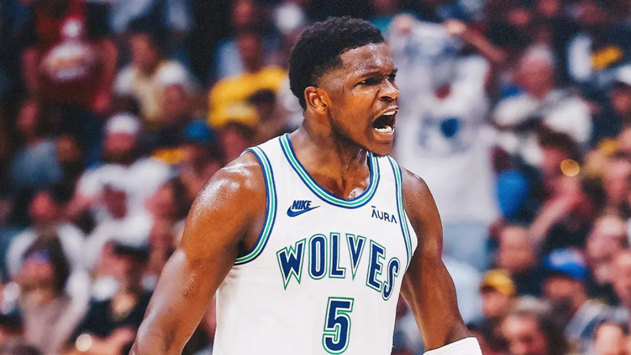  Timberwolves Anthony Edwards starred again with 16 points (Source: @Timberwolves) Photograph:(X) 