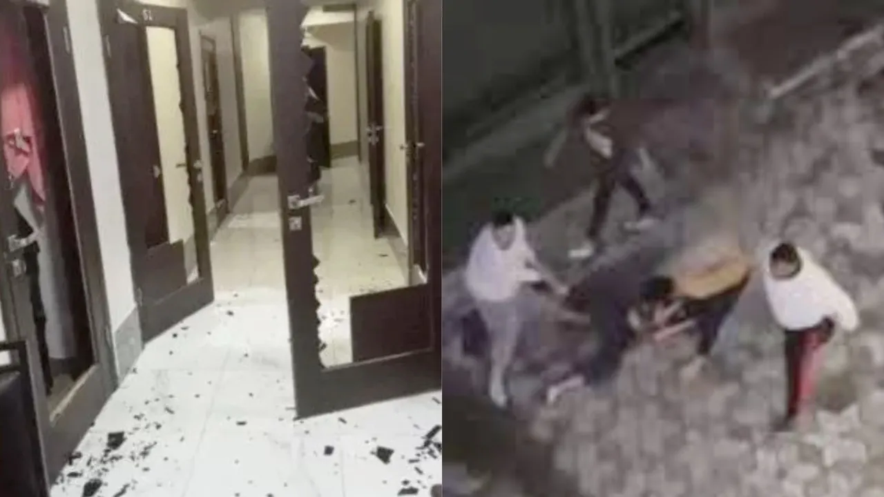  Locals attack south Asian students in Kyrgyzstan Photograph:(X) 