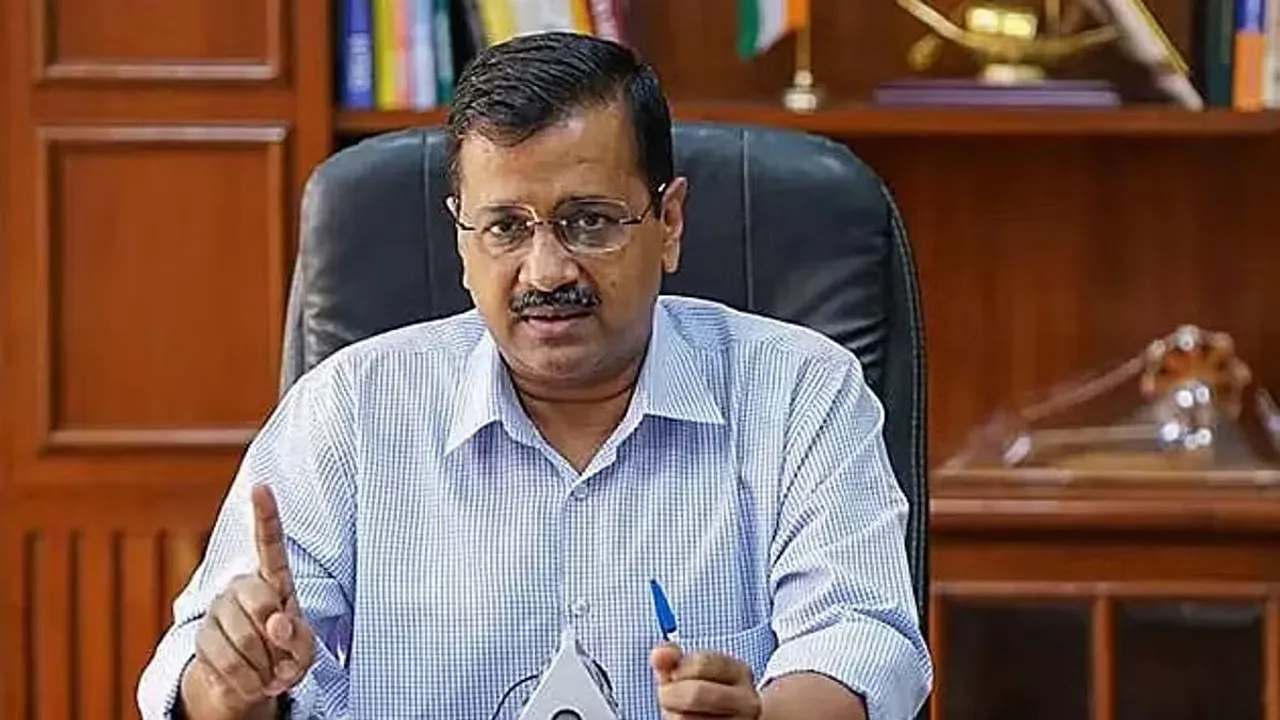  File photo of Delhi CM Arvind Kejriwal.  Photograph:(PTI) 