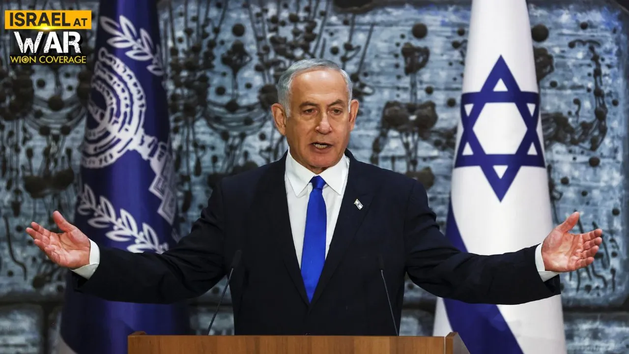  Israeli Prime Minister Benjamin Netanyahu  Photograph:(Reuters) 