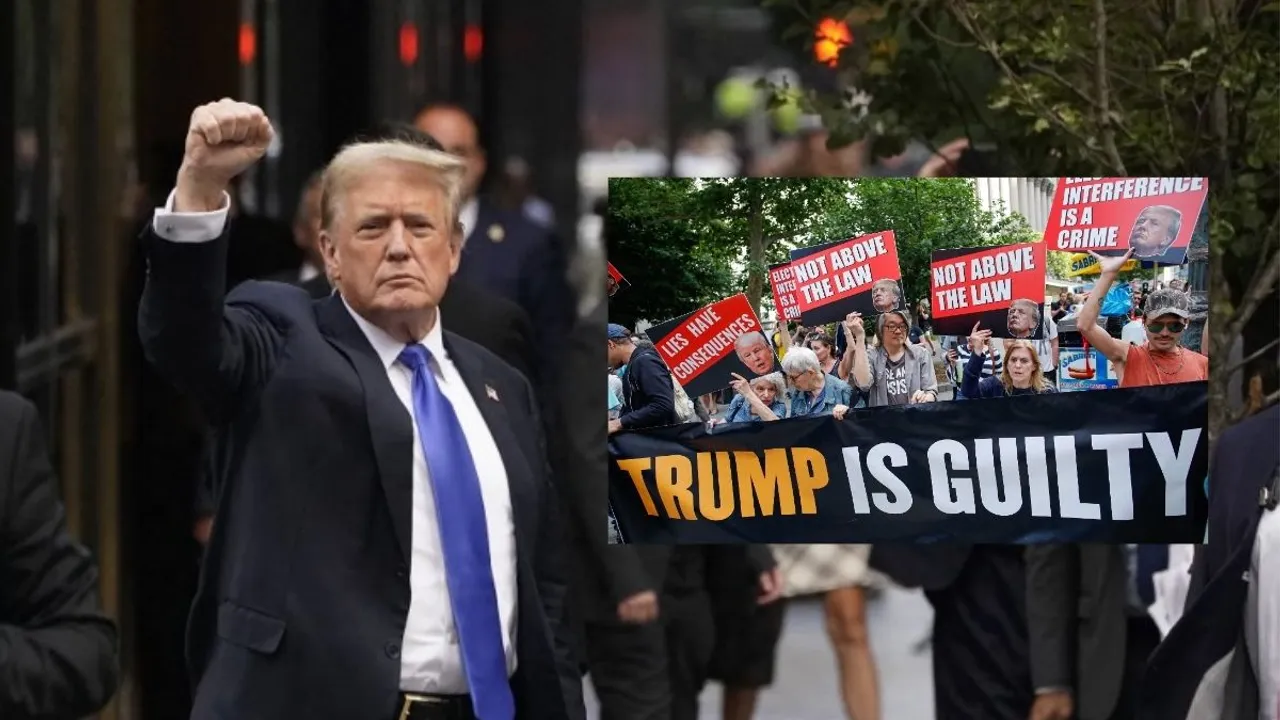  Donald Trump could in theory be sentenced to four years behind bars for each count, but is more likely to receive probation. Photograph:(WION Web Team) 