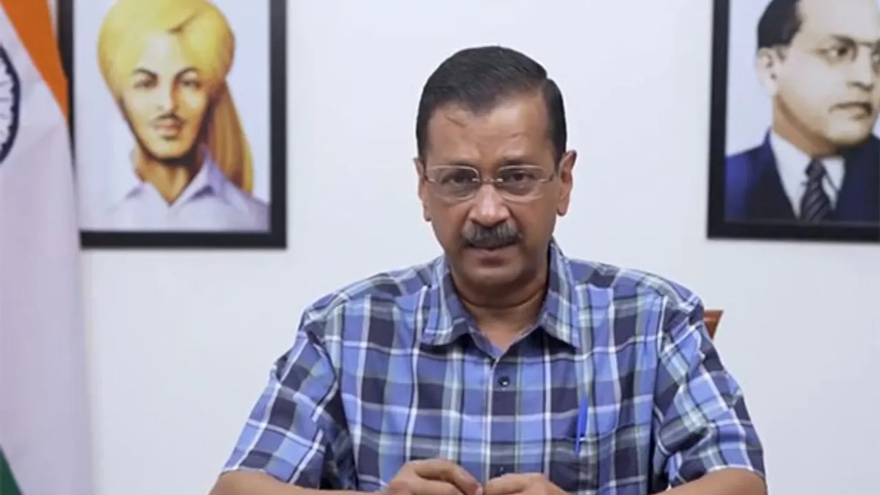  Delhi Chief Minister Arvind Kejriwal  Photograph:(ANI) 