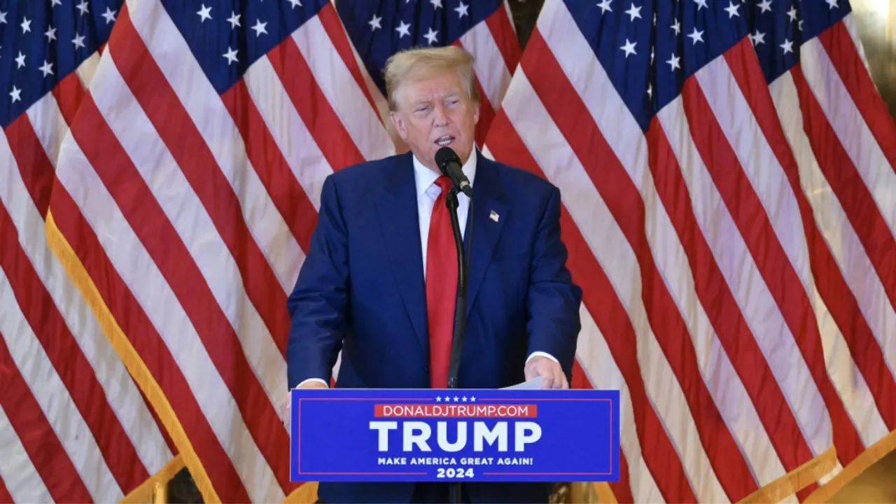  In the letter, Donald Trump's lawyer argues that the trial's end negates the need for continued restrictions on Trump's speech, especially as he is a prominent candidate in the 2024 presidential election. Photograph:(AFP) 