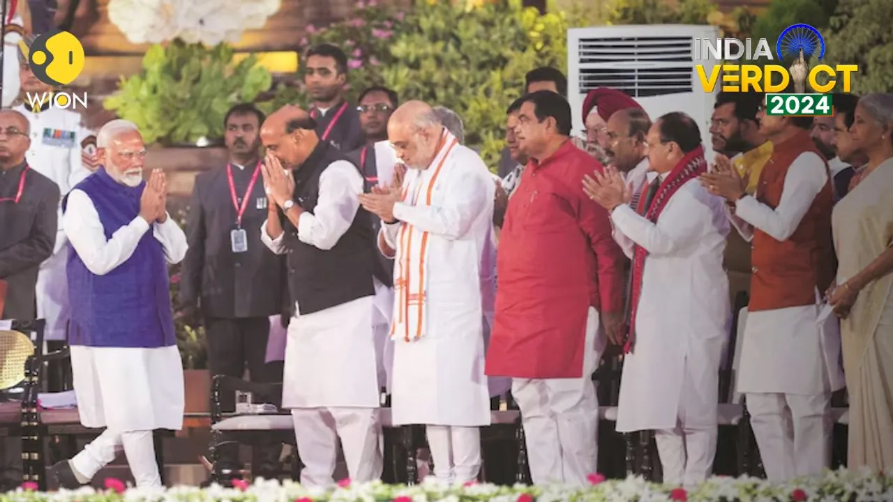  Modi 3.0 cabinet announced  Photograph:(Agencies) 