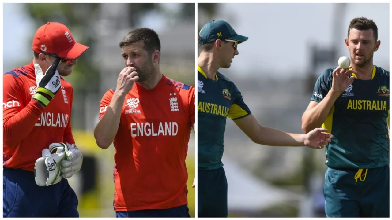  T20 WC: Knocking England out early is 'in our best interests', says Hazlewood Photograph:(AFP) 