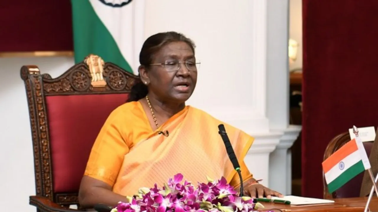  President Murmu Photograph:(ANI) 