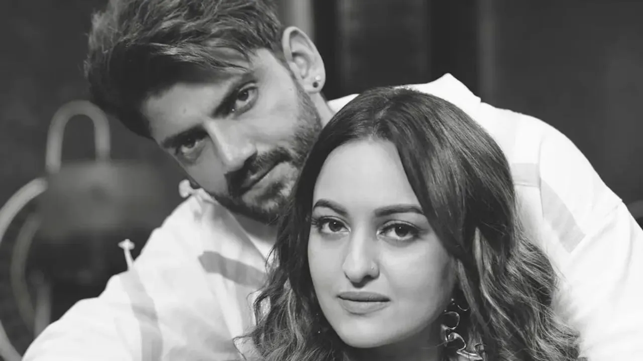  Sonakshi Sinha and Zaheer Iqbal 