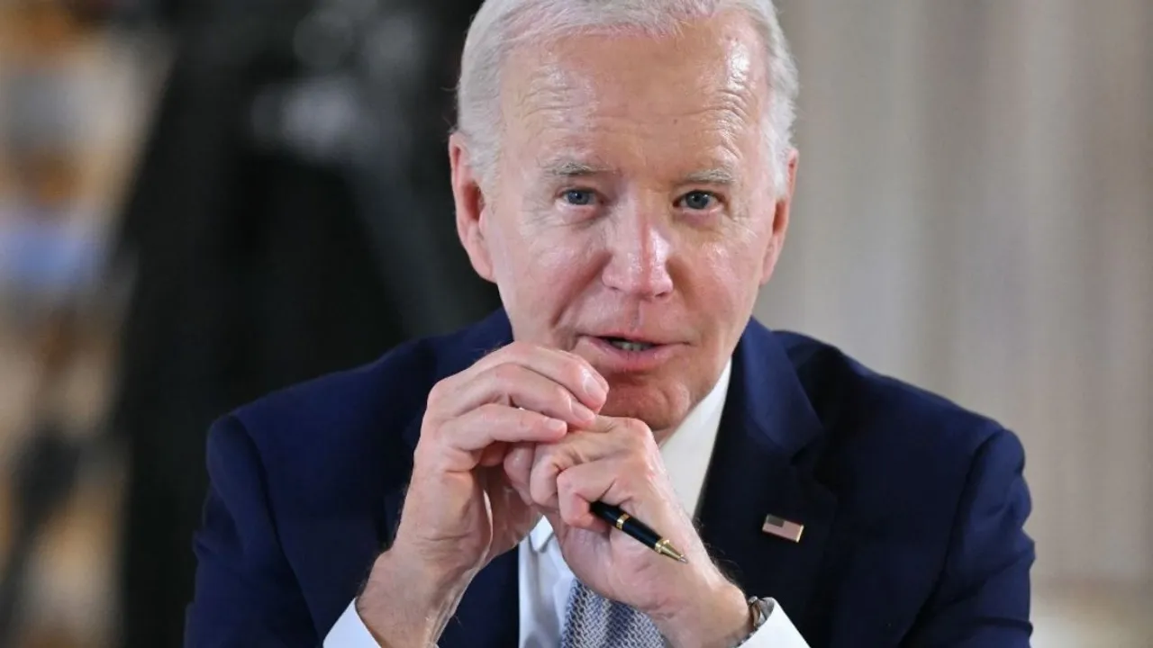  At the sidelines of the G7 summit in Italy, at a press conference, President Biden was asked by reporters if he would consider commuting any sentence Hunter might receive.  Photograph:(AFP) 
