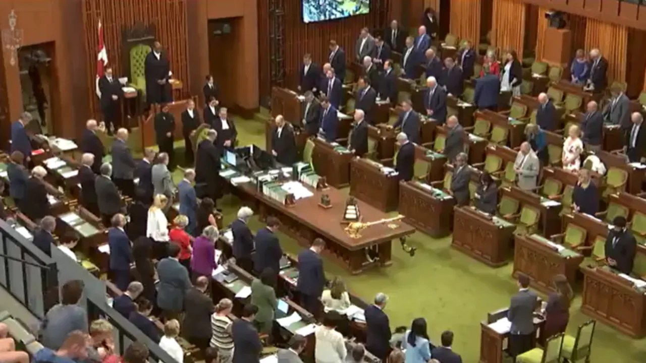  A 'moment of silence' was held in Canadian parliament on 1st anniversary of Hardeep Singh Nijjar's killing Photograph:(X) 