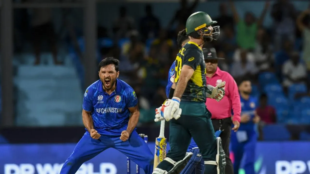  T20 WC Afghanistan shock Australia in major upset after Cummins’ hat-trick Photograph:(AFP) 