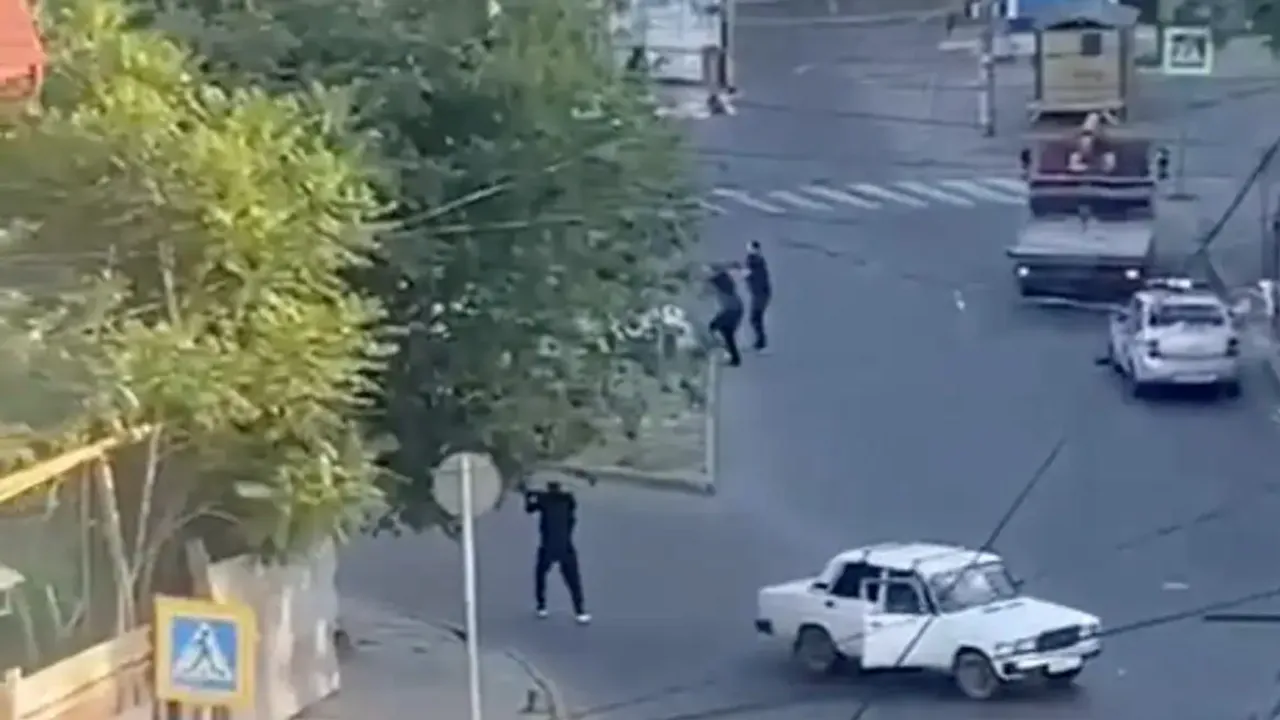  Terrorists opened fire at synagogues and churches in Russia's Dagestan region Photograph:(Reuters) 