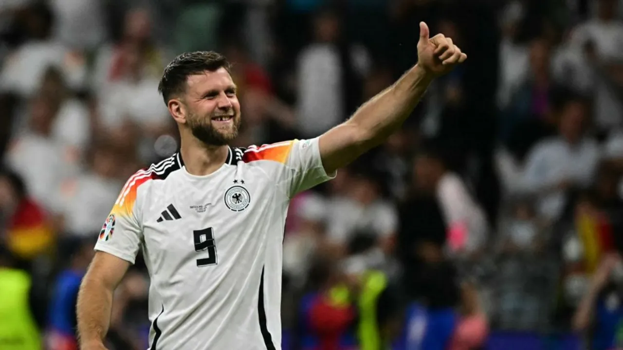  Euro 2024 Germany top Group A after Swiss draw; Hungry knock Scotland out Photograph:(AFP) 