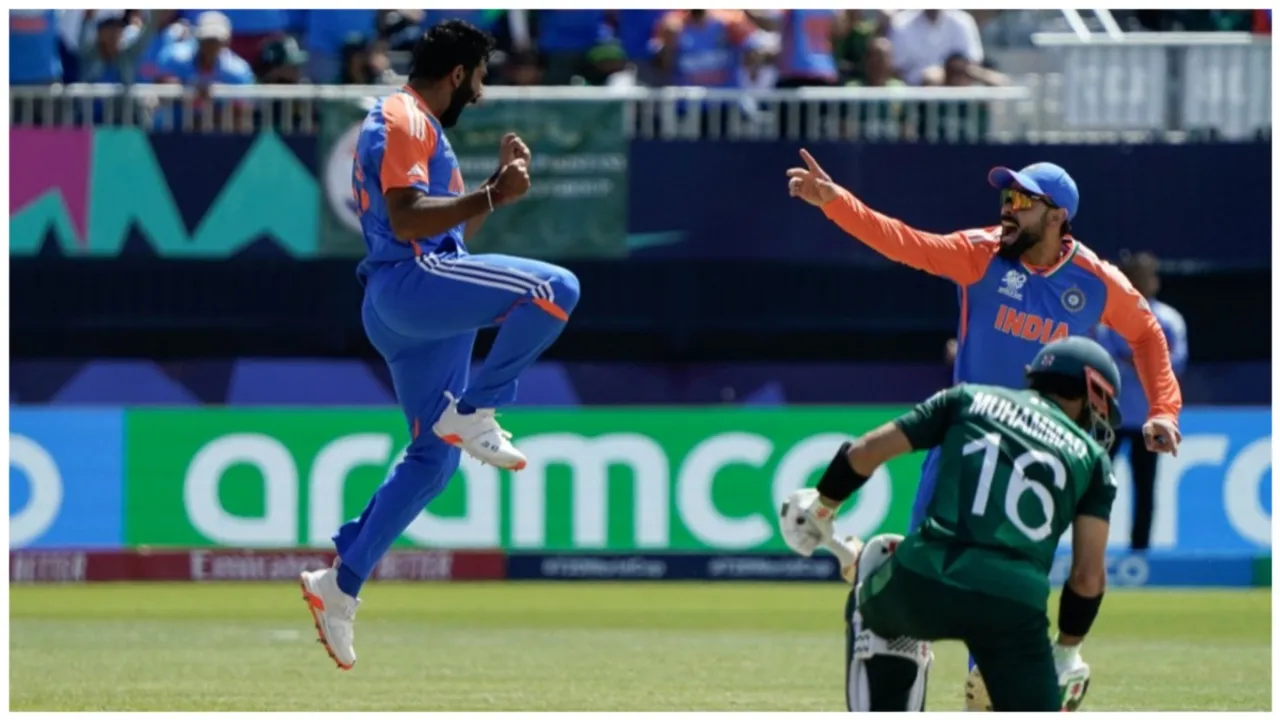  WI legend's take on whether Jasprit Bumrah can help India win the title Photograph:(AFP) 
