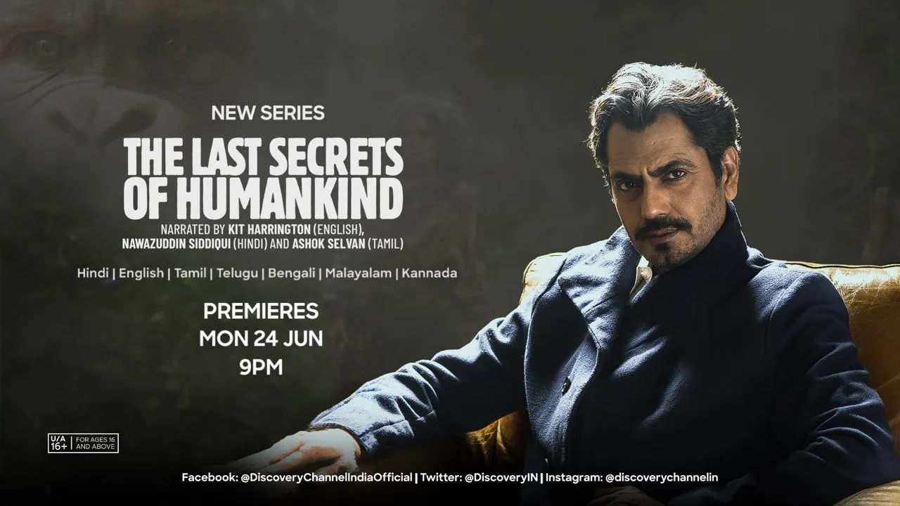  Watch The Last Secrets of Humankind from today, June 24 Photograph:(X) 