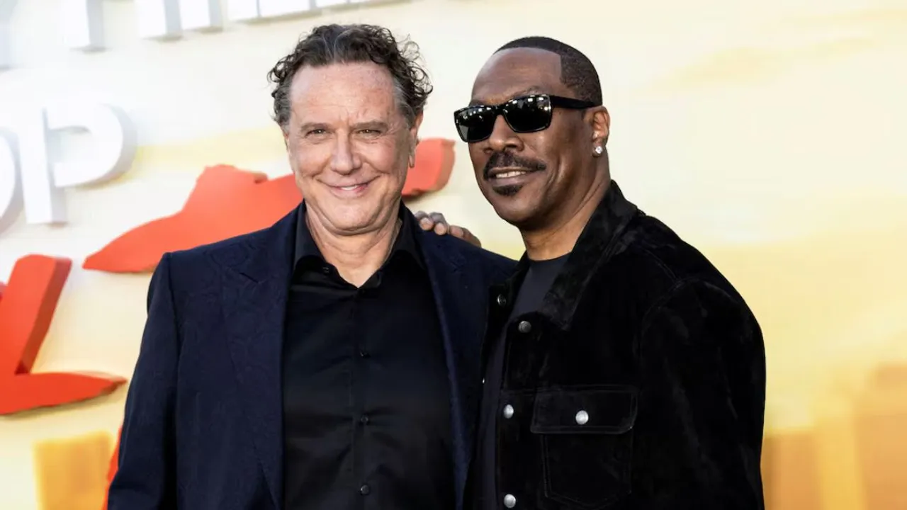  Judge Reinhold and Eddie Murphy Photograph:(Instagram) 