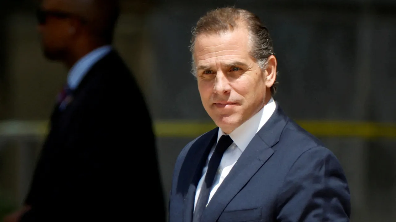  File photo of Hunter Biden.  Photograph:(Reuters) 