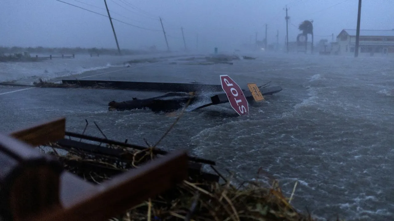  "For those of you in northeast Texas, be aware. You will have tropical storm winds, maybe as late as midnight or 1 am. You will have flooding, you will have rain, and you need to stay off the roads," warned Texas Lieutenant Governor Dan Patrick Photograph:(Reuters) 