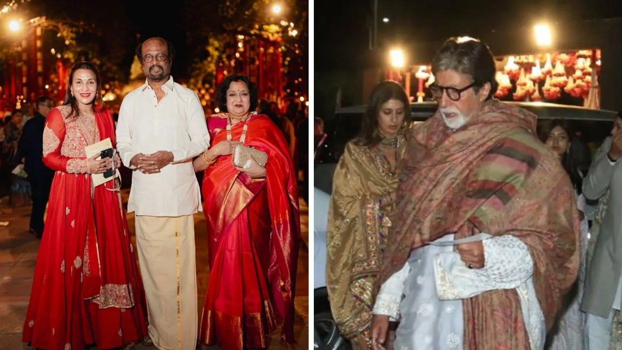  Amitabh Bachchan and Rajinikanth Photograph:(Instagram) 