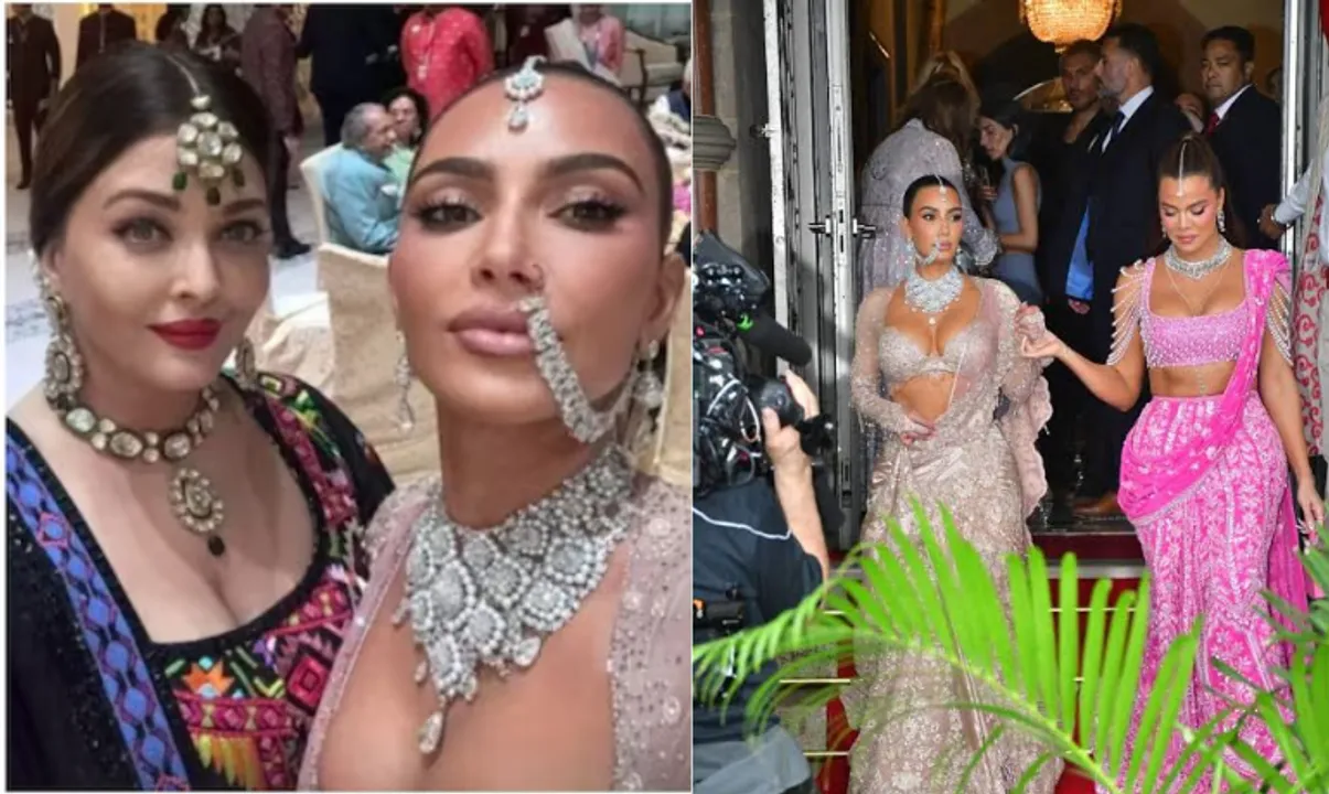  In the picture Kim Kardashian with Aishwarya Rai Bachchan Photograph:(X) 