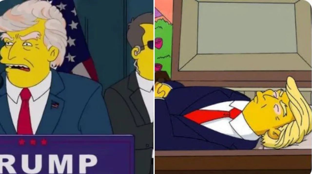  One popular theory claims that The Simpsons predicted an assassination attempt on Donald Trump Photograph:(Agencies) 