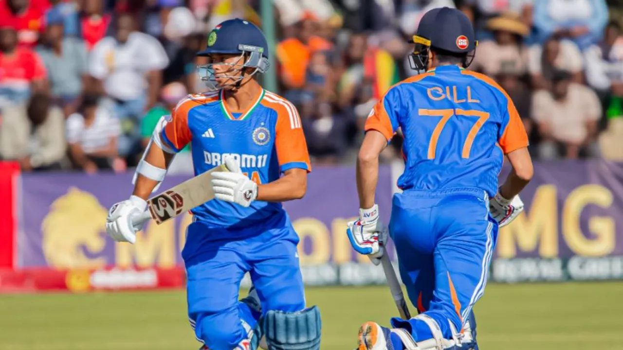  Gill, Jaiswal helped India take 3-1 lead in series (Source: @BCCI) Photograph:(X) 