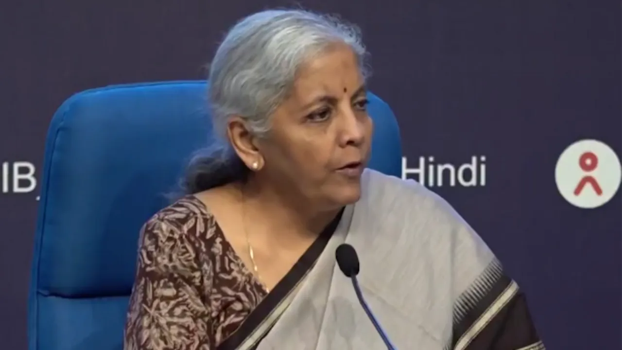  Nirmala Sitharaman Photograph:(PTI) 