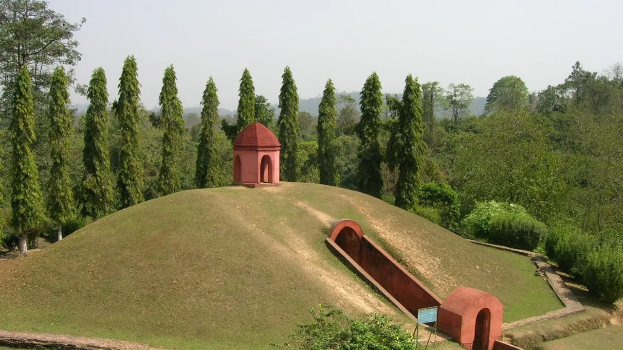  Representational image of moidams in Assam. Photograph:(Others) 