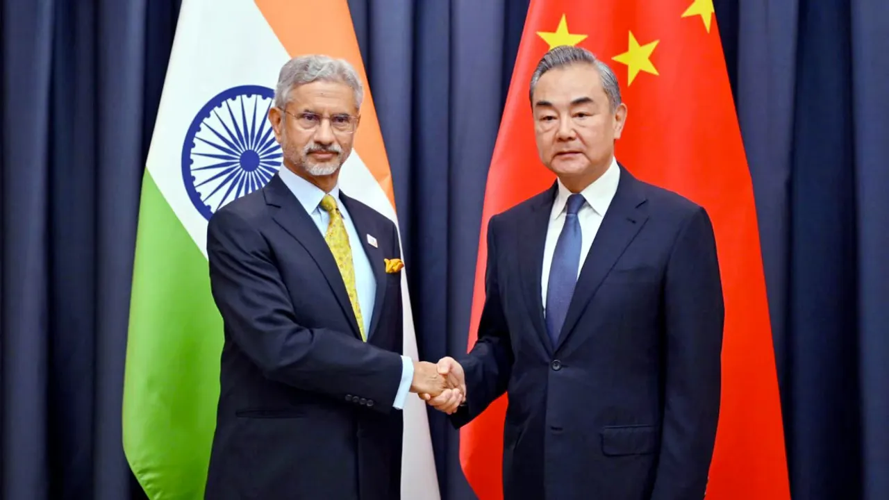  File photo of Indian Foreign Minister Subrahmanyam Jaishankar and Chinese counterpart Wang Yi. Photograph:(PTI) 