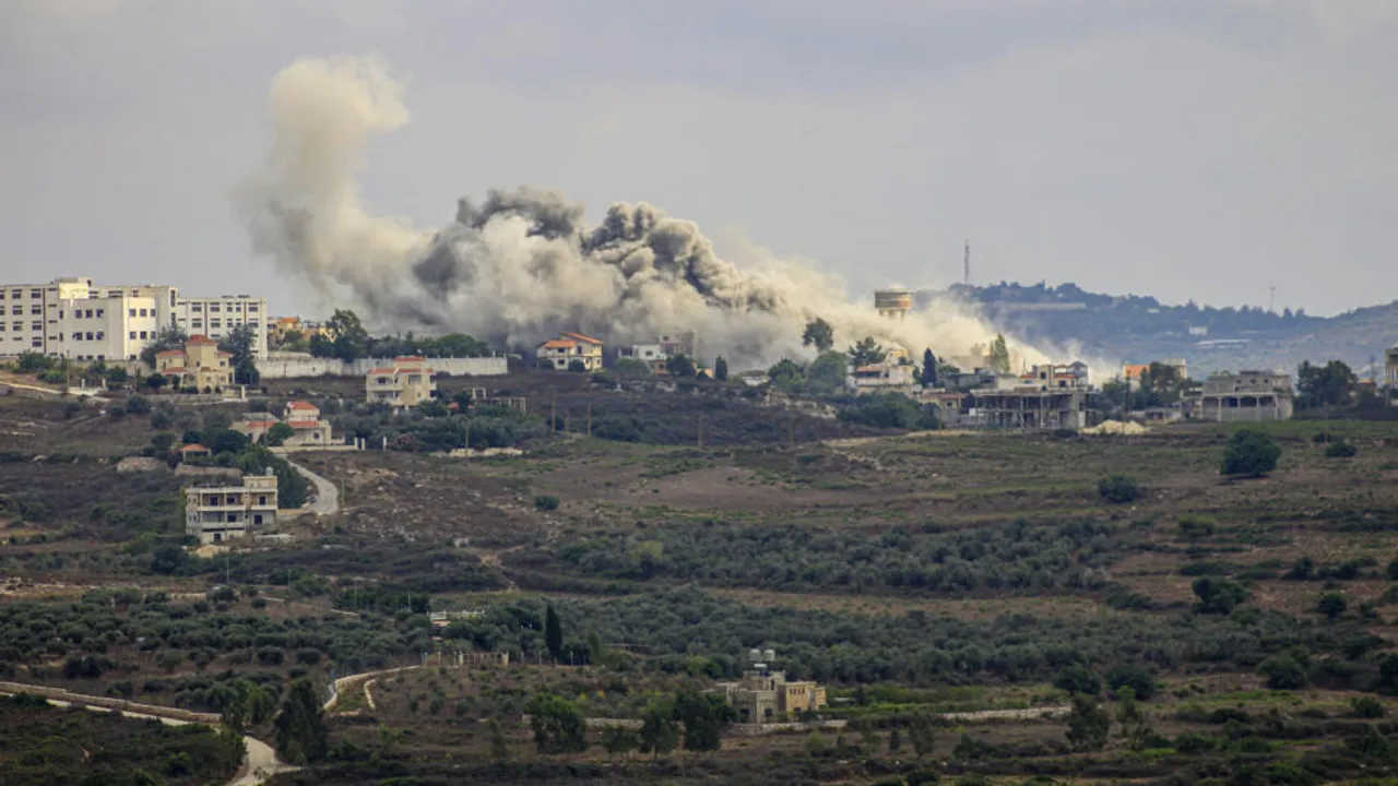  Hezbollah's targets attacked in Lebanon (File photo) Photograph:(Agencies) 