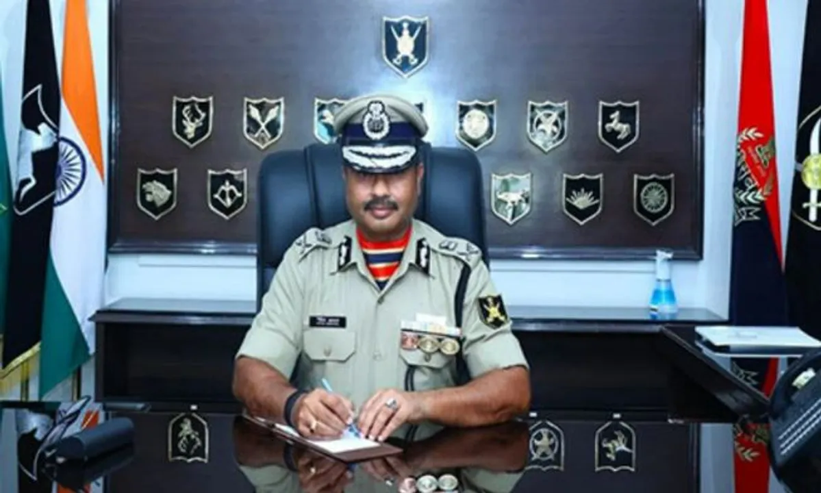  Border Security Force (BSF) director general Nitin Agarwal Photograph:(Agencies) 