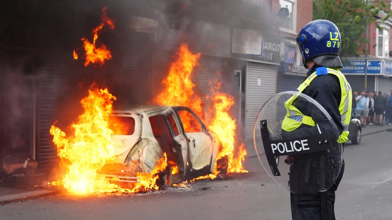  UK riots (File photo) Photograph:(Agencies) 