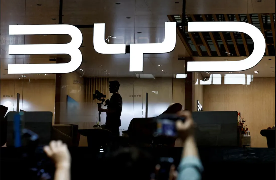  BYD Photograph:(Reuters) 