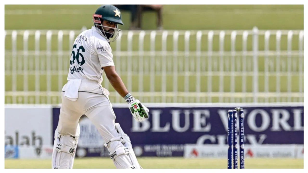  Pak vs Ban: Ramiz Raja backs underfire Babar Azam amid poor form Photograph:(AFP) 