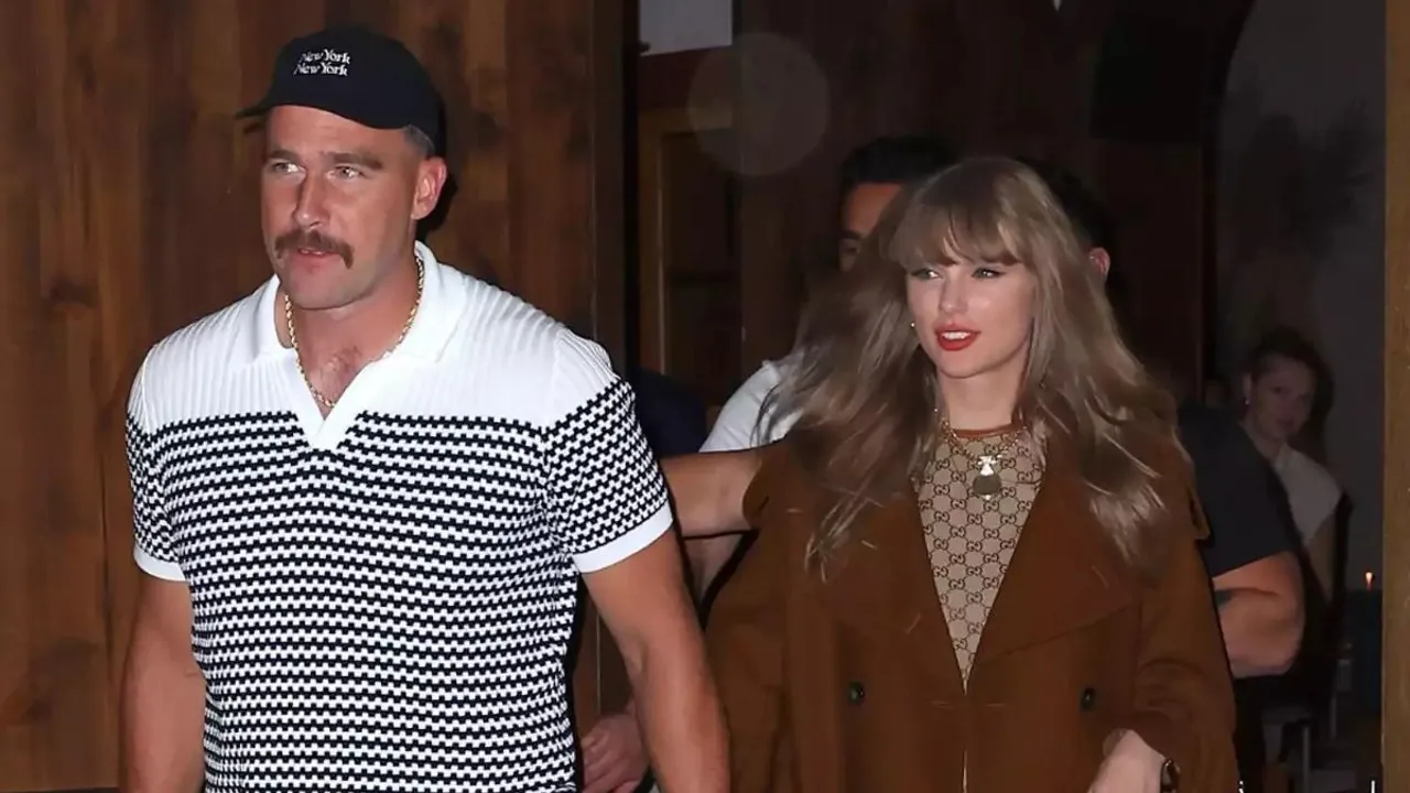  Taylor Swift and Travis Kelce Photograph:(Instagram) 