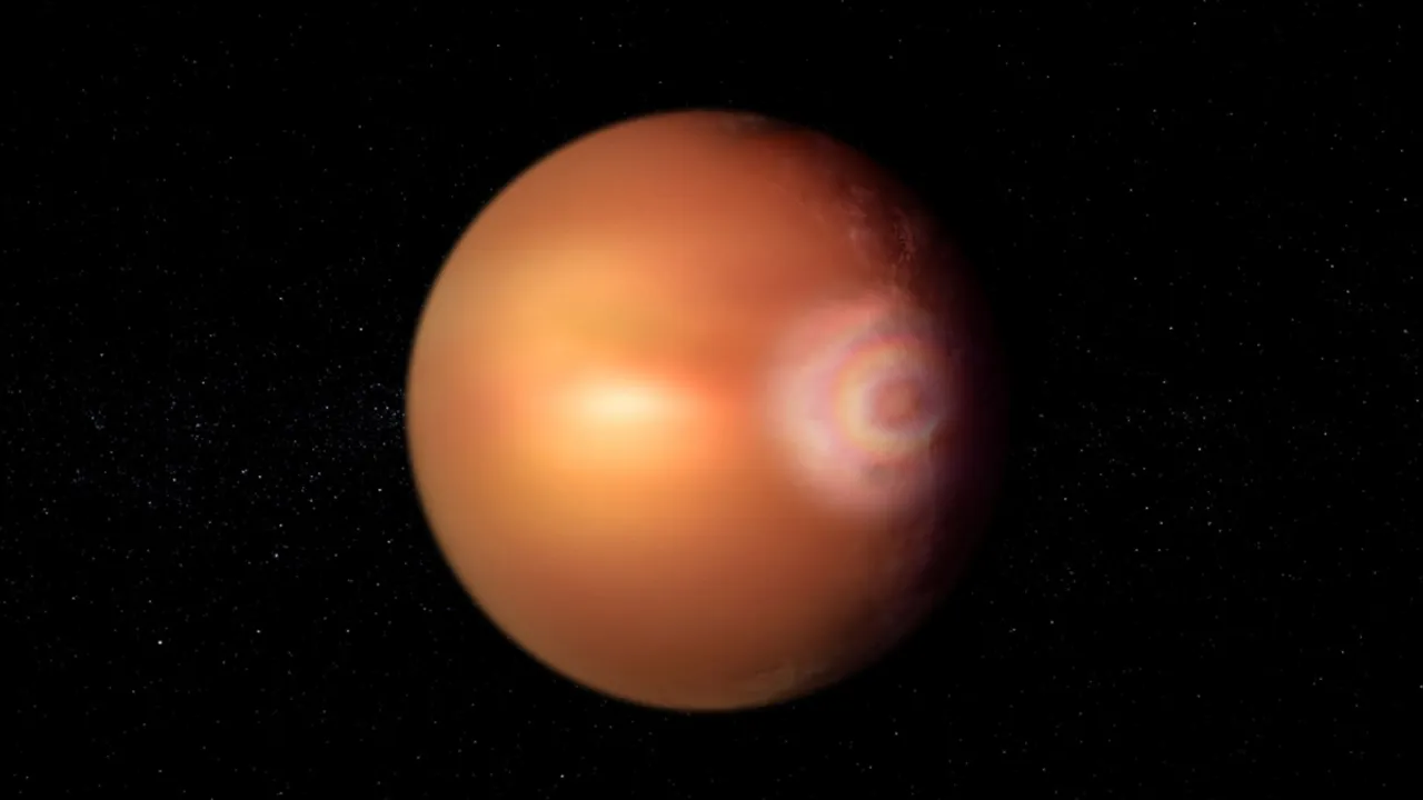  Image of exoplanet WASP-76b. (Courtesy: NASA) Photograph:(Others) 