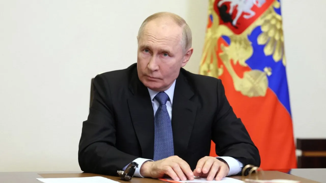  Russian President Vladimir Putin Photograph:(AFP) 