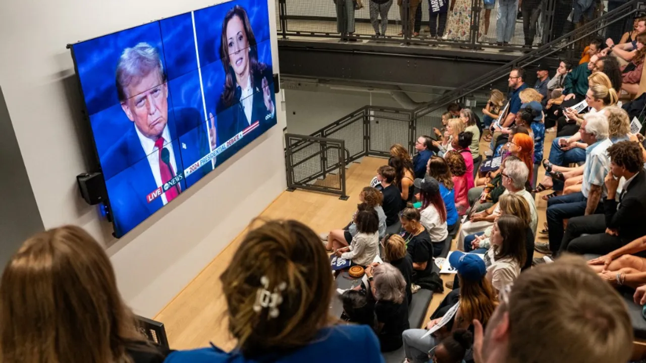  Following the debate, Republican presidential candidate Trump alleged that the moderators of the ABC News debate were working against him. Photograph:(AFP) 